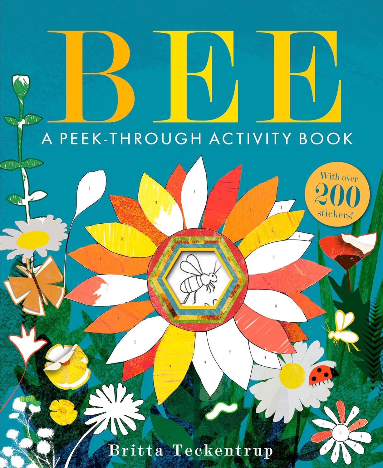 Bee: A Peek-Through Activity Book with Over 200 Stickers